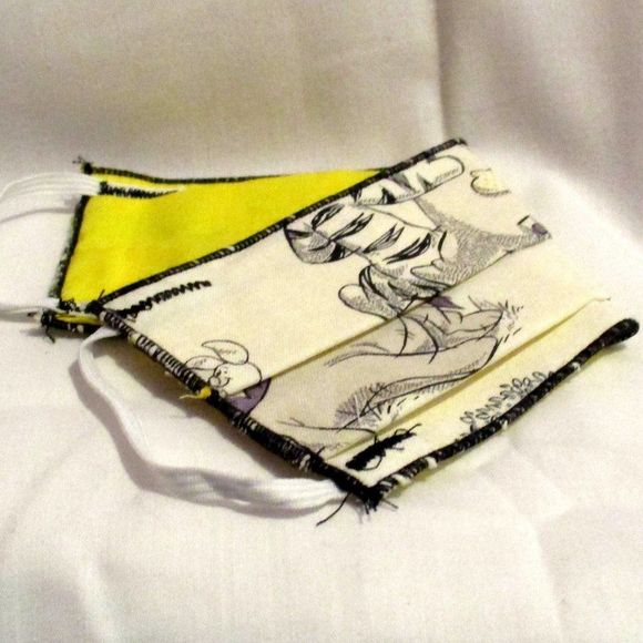 Handcrafted Winnie The Pooh Face Mask - Picture 2 of 6